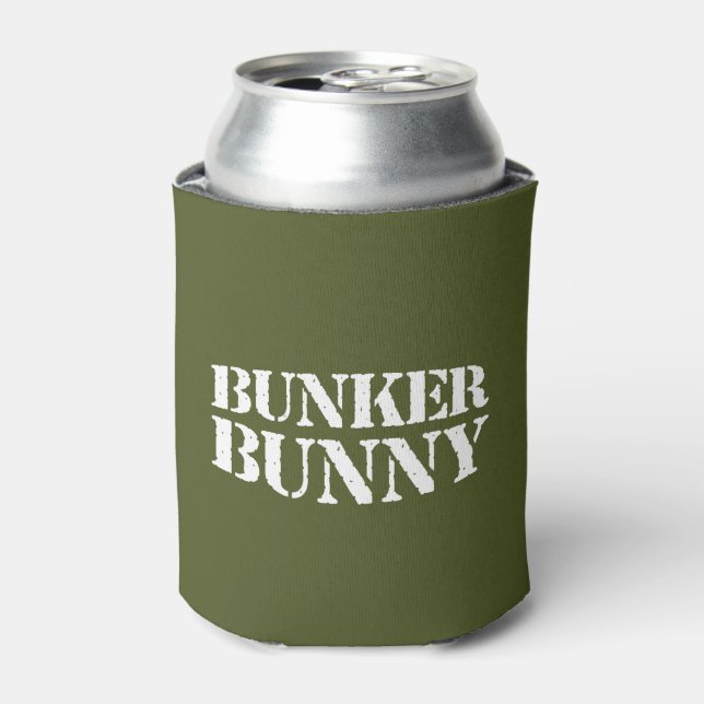 BUNKER BUNNY DOSENKÜHLER (Kanne Vorderseite)