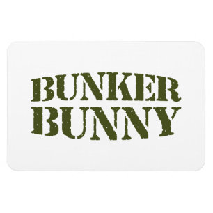 BUNKER BUNNY MAGNET