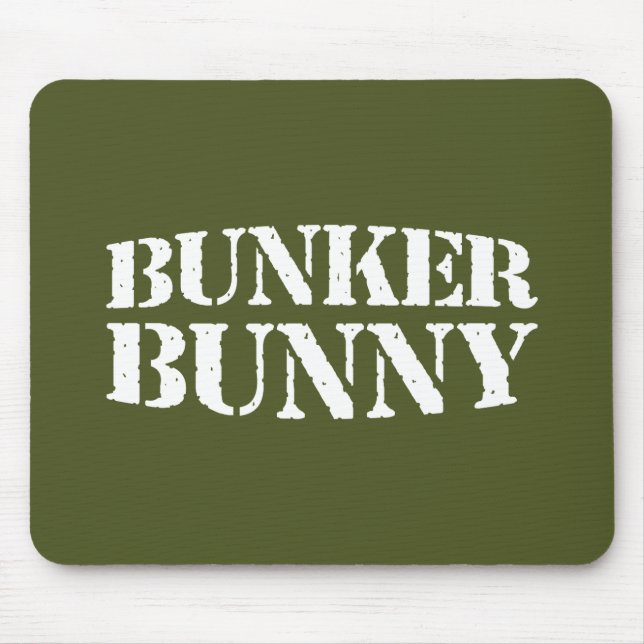 BUNKER BUNNY MOUSEPAD (Vorne)