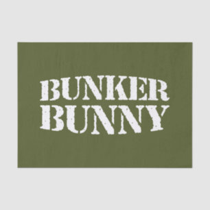 BUNKER BUNNY SEIDENPAPIER