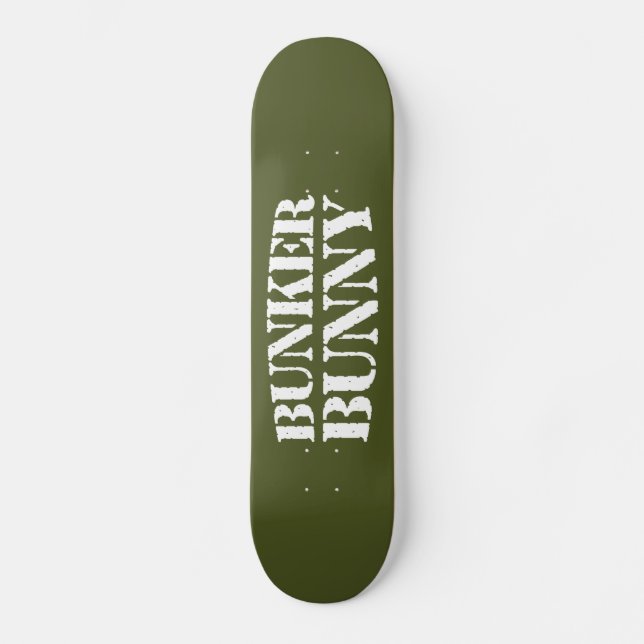 BUNKER BUNNY SKATEBOARD (Vorderseite)