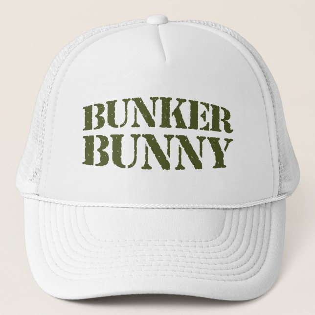 BUNKER BUNNY TRUCKERKAPPE (Vorderseite)