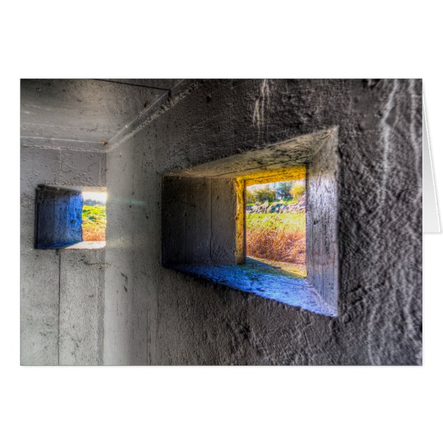 Bunker des Zweiten Weltkriegs (Vorderseite (Horizontal))