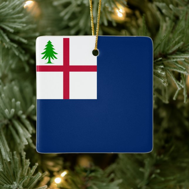 Bunker Hill Flag Keramikornament (Baum)