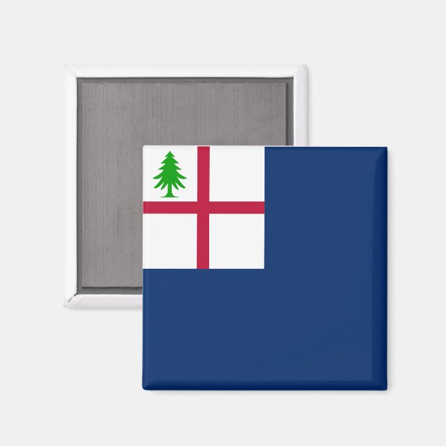 Bunker Hill Flag Magnet (Vorderseite/Rückseite)