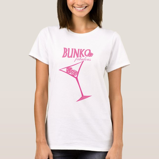 Bunko Fabulous Martini T-Shirt (Vorderseite)