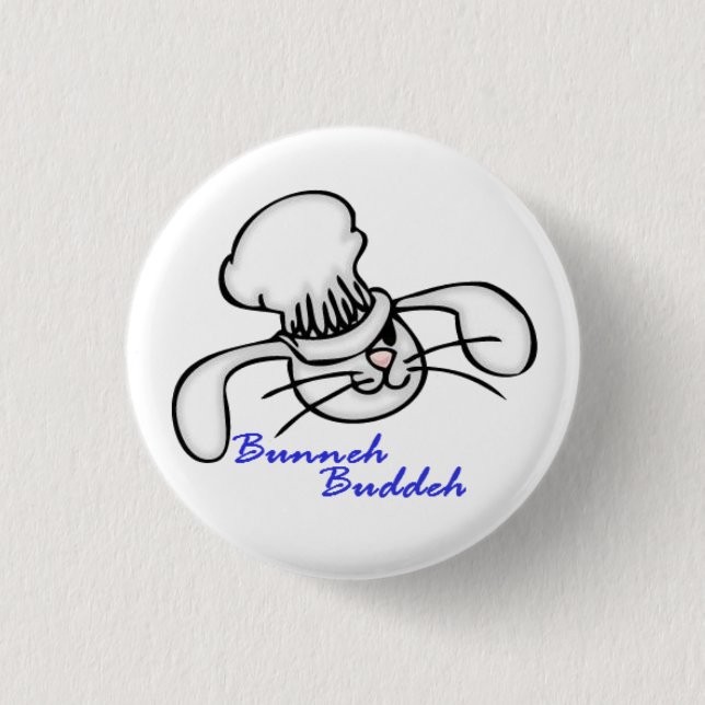 Bunneh Buddeh Knopf Button (Vorderseite)