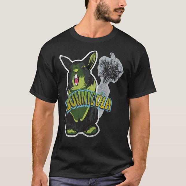 Bunnicula Baseball ¾ Sleeve T-Shirt (Vorderseite)