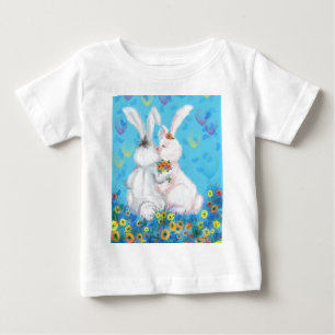 Bunnies Baby T - Shirt Liebe