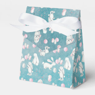Bunnies Bunny in der Paradies-Süße Tier-Illustrati Geschenkschachtel