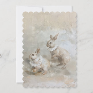 Bunnies - flache Einladungsgröße: 12,7 cm x 17,8 c Einladung