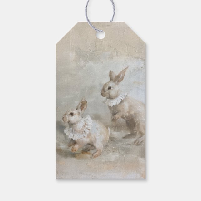 Bunnies - Gift Tags Geschenkanhänger (Vorderseite)