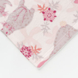 Bunnies in der Blume Fleecedecke