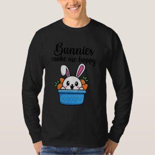 Bunnies machen mich zum Niedlichen Kaninchen-Oster T-Shirt