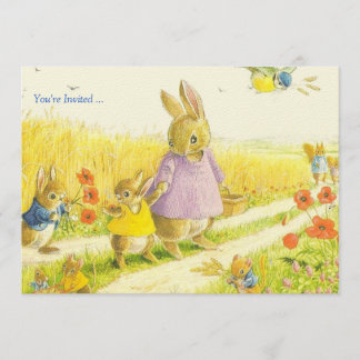 Bunnies OsterParty Einladung