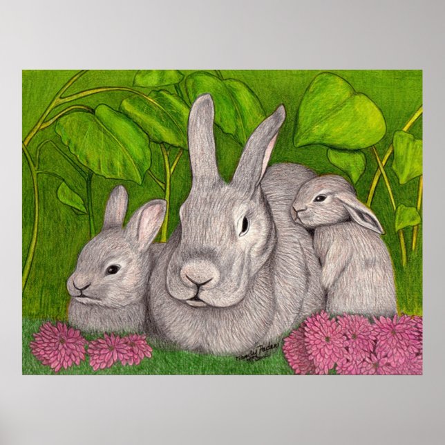 Bunnies Poster (Vorne)