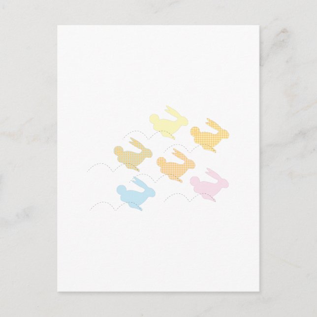 Bunnies Postkarte (Vorderseite)