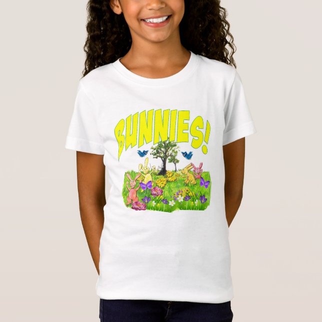 Bunnies! T-Shirt (Vorderseite)