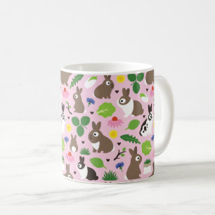 Bunnies und ihre Leckereien Kaffeetasse