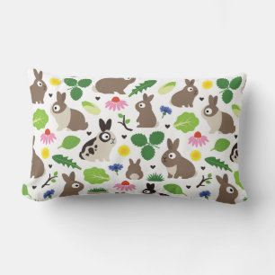 Bunnies und ihre Leckereien Lendenkissen