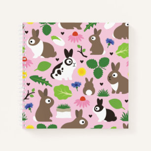 Bunnies und ihre Leckereien Notizbuch