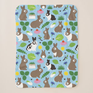 Bunnies und ihre Leckereien Sherpadecke