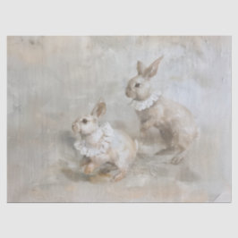 Bunnies - Zierpapier für Ölgemälde Seidenpapier