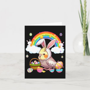 Bunny Atiel Osterfest Jagd Eier Basket Frische Pas Karte