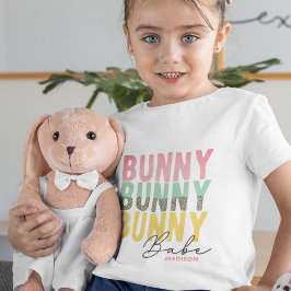 Bunny Babe Niedlich Modernes Girl Osterfest Person T-Shirt