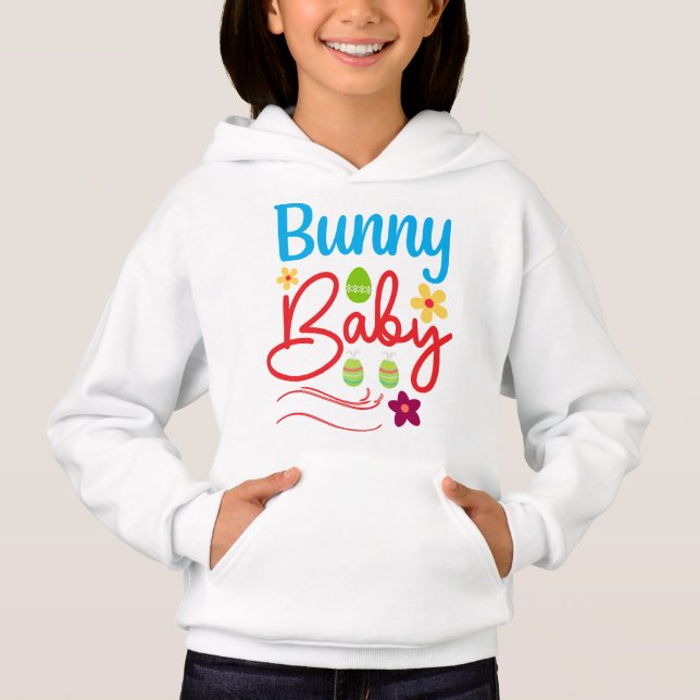 Bunny Baby-62342 Hoodie (Vorderseite)