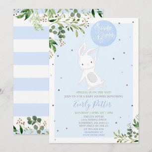 Bunny Baby Dusche Einladung Sonnen-Special