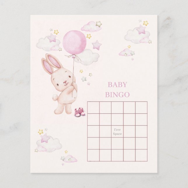 Bunny Baby Shower Girl Game (Vorderseite)