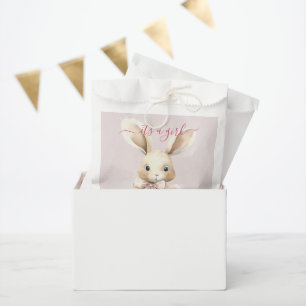 Bunny Baby Shower Girl Geschenktütchen
