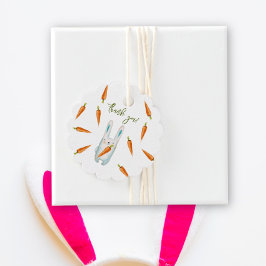 Bunny Baby Shower - vielen Dank Geschenkanhänger