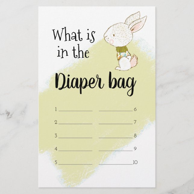 Bunny Baby Showspiel - Windbeutel Flyer (Vorne)