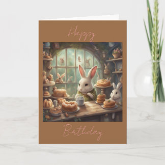 Bunny Bäckerei Alles Gute zum Geburtstag  Karte