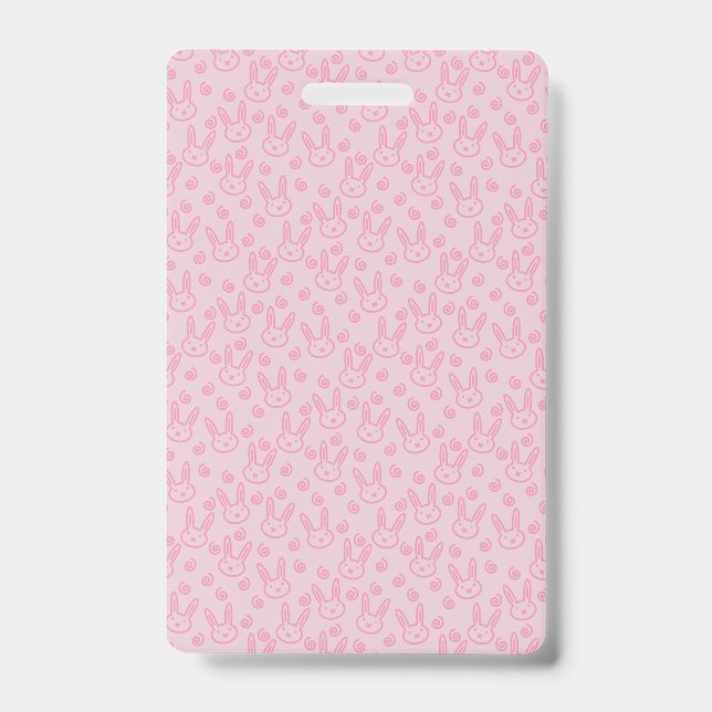 Bunny badge ausweis (Vorderseite)