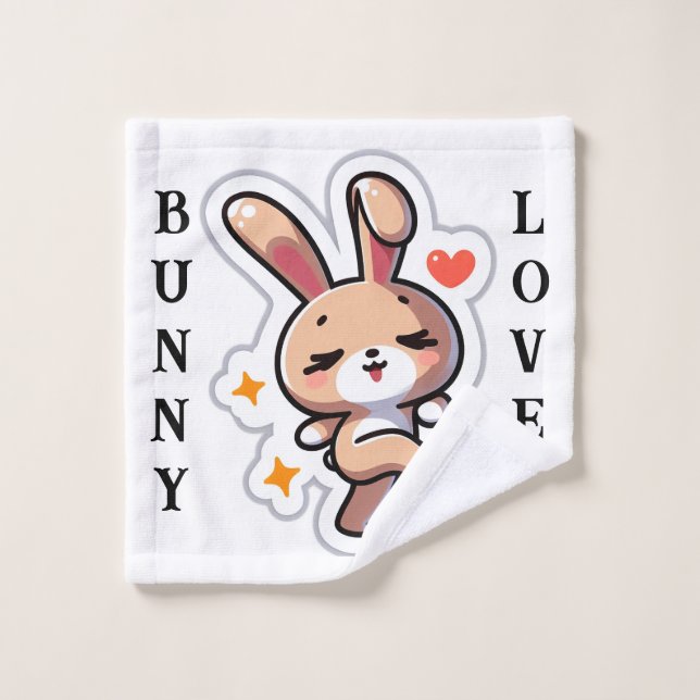 Bunny Badhandtuch Set (Waschlappen)