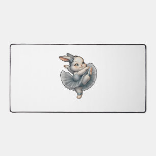 Bunny Ballet Ballerina Rabbit Ballet Bunny Dance T Schreibtischunterlage