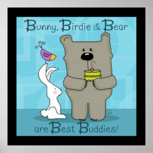 Bunny, Birdie und Bär - Die besten Buddies Poster
