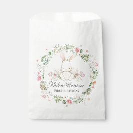 Bunny Birthday Einladung, Ein Hase ist ein Invit Geschenktütchen