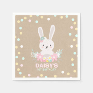 Bunny Birthday Party Neapel Bunny Birthday Serviette