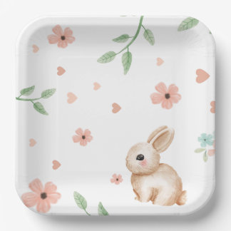 Bunny Birthday Party Paper Teller