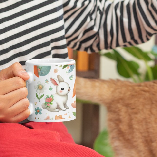 Bunny Bites & Carrot Delights - Osterfeier Tasse (Von Creator hochgeladen)