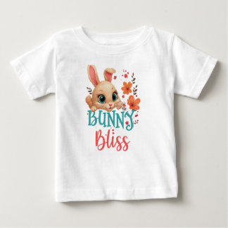 Bunny Bliss: Weich und süß Baby T-shirt