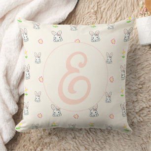 Bunny Bloom Delight Kissen