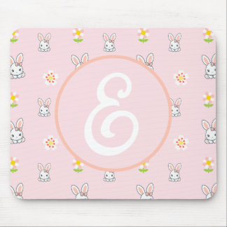 Bunny Bloom Delight Mousepad