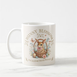 Bunny Blossom Easter Rabbit in Floral Basket Kaffeetasse