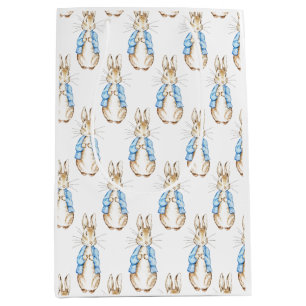 Bunny Blue Baby Dusche Mittlere Geschenktüte
