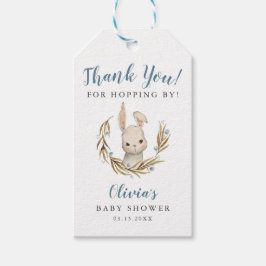 Bunny Boy Baby Dusche Danke fürs Hopping By Geschenkanhänger